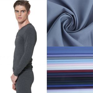 Custom Colored 10% Spandex 90% Modal Single Jersey Weft Knitted Fabric