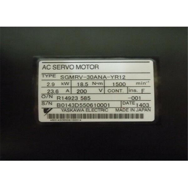 New Yaskawa Industrial SGMRV Series SGMRV-30ANA-YR12 AC SERVO Motor 2900W