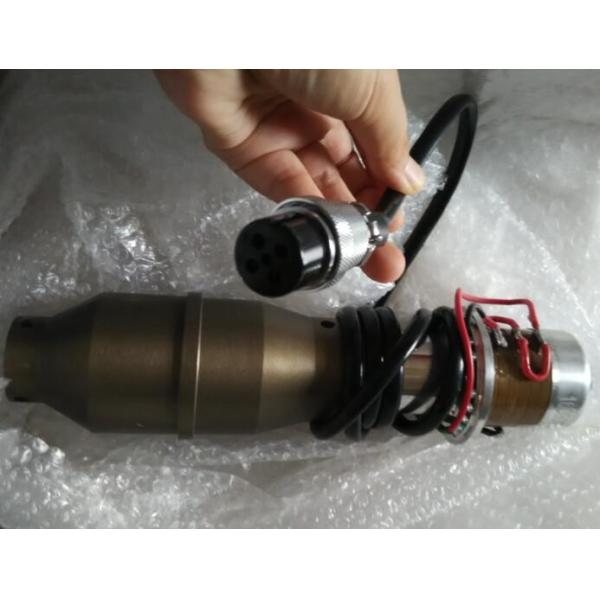 Quality Welding High Power Ultrasonic Transducer with Amplitude Transformer and Connecting Wires wholesale