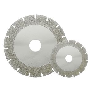 High Cutting Speed Double Electroplated Diamond Saw Blade for Customized Stone