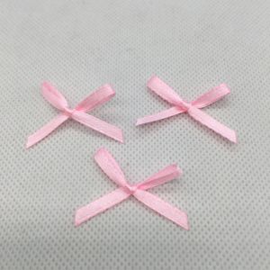 Hand tied bow 0.3cm with satin ribbon bow knot handmade DIY bow