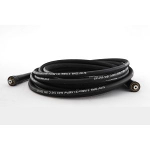 DN10 Custom Hydraulic Hose SAE 100 R1 AT BSP Female 90 Degree