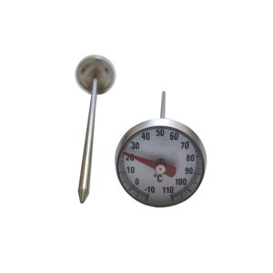 Instant Read Bimetallic Food Thermometer , Pocket Food Thermometer With Plastic