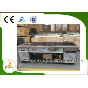 Cheap Eletromagnetic Teppanyaki Grill Table Multi Functional Rectangle Soup Stove Barbecue for sale