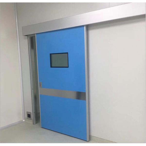 Hygienic HPL Pharmaceutical Clean Room Door , Operating Room Doors Encircle Frame