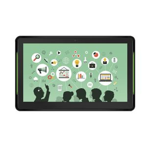 10.1Inch RK3399 CPU meeting room booking tablet With Both Sides Led Light