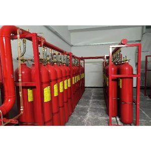 Enclosed Flooding FM200 Inert Gas Fire Protection System Automatic or manual