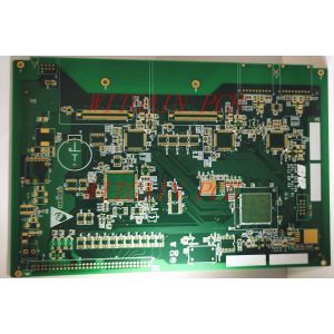 FR4 TG Enig Circuit Board Rohs PCB 4 Layer Printed Immersion Gold Green Solder