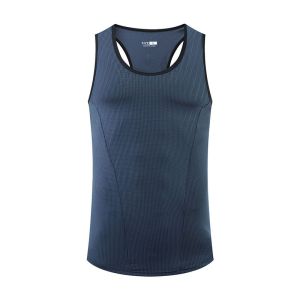 China Sports Loose Breathable Running Mens Casual Tank Top Wide Shoulder Sleeveless Sling on sale