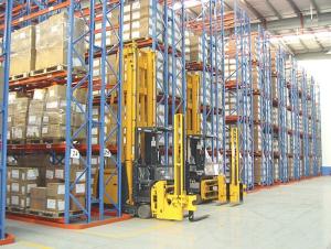 Cheap Multilayer VNA Racking System Forklift Operation VNA Pallet Racking for sale