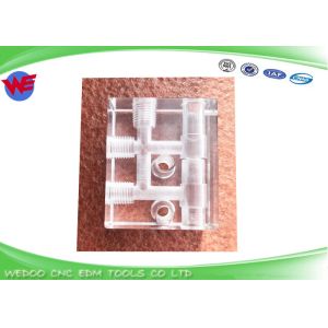 Sodick 3050651 Aspirator Block Upper / Lower S5026 EDM Spare Parts Pipe 66.5*53