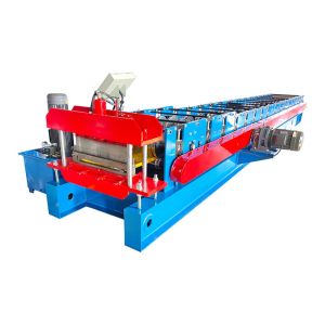 Cheap Self Lock roof panel roll forming machine With Hole Forming high performance for sale