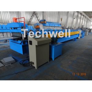 Reasonable Cold Roll Forming Machine For PU Roof Panels , PPGI Galvanized Steel