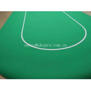 Foldable Poker Felt Gambling Table Mat , Professional Mahjong Table Mats