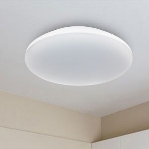 3000 To 6000k Dimmable 24w Outdoor Led Oyster Light With Sensor For Room Ceiling