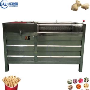 High Output Commercial Potato Peeler , Roofy Vegetable Ginger Turmeric Peeling