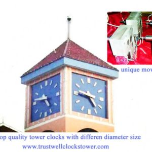 Clocks Tower and Movement mechanism with GPS Synchronization zero time error,
