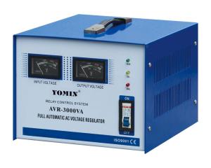 Cheap Single Phase Relay Type Stabilizer , Meter Display Electromechanical Control Stabilizer for sale