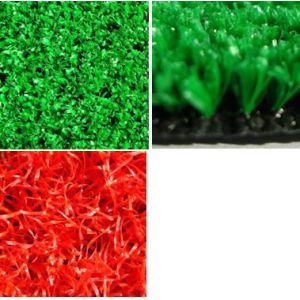 10mm Straight Wire Polypropylene / PP Artificial Grass Landscaping for Leisure