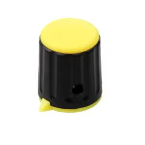 4mm Shaft Plastic Knob For Orange Potentiometer Application