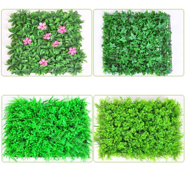 Easy Installation Pet Friendly PP PE Green Grass Floor Mat