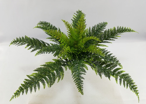 Quality Bendable 18 Leaves Faux Fern Branch For Home Decoration wholesale