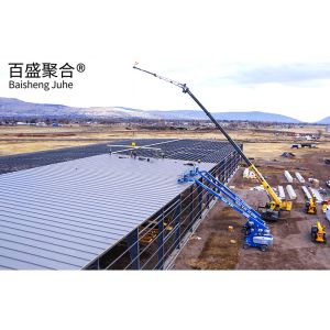Steel Structure Warehouse Mobile Aircraft Hangar Prefab Workshop Building
