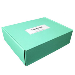 Kraft Corrugated Mailer Box Clothes Shoes Customized Paper Packaging Box