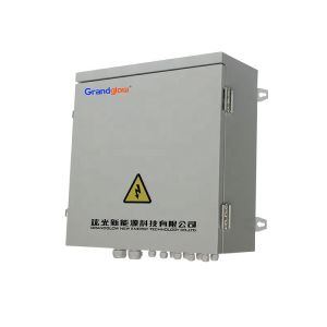 Wall Mounting Solar Combiner Box 4 In 1 Out 1500V For Solar Energy System