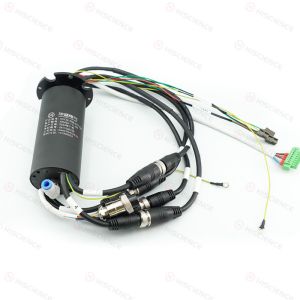 Hiscience -20℃~+80°C Electro-Pneumatic Slip Rings 360 Degree Rotary Joints For