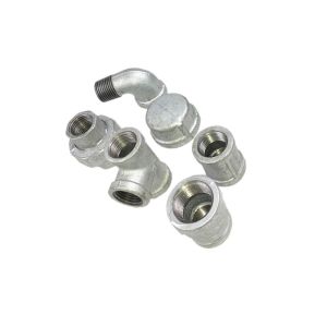 China GI Galvanized Sanitary Plumbing Pipe Fittings Malleable Iron ANAB on sale