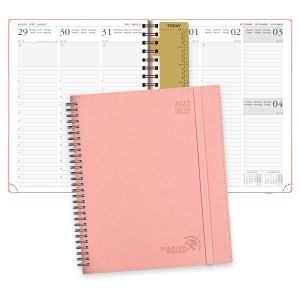 Ivory Paper 100GSM Custom Academic Planner Wirebound Appearance