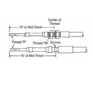 Transmission Push Pull Marine Engine Control Cables Trucks Throttle Control