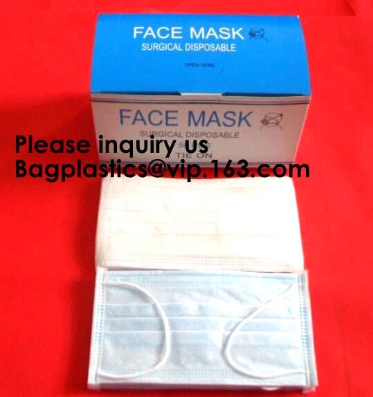 Disposable Earloop Face Masks - Antiviral, Allergy and Flu Protection - Protect