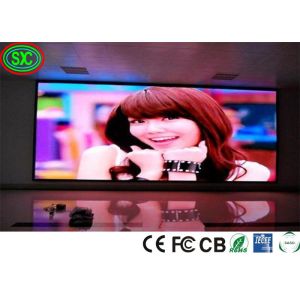 FCC IECEE 6000cd 40000dots/sqm 1R1G1B Stage Led Screens full color led display