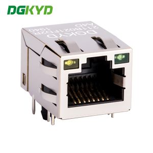 RJ45 Connector TAB-UP 100Mbps Filtering Interface Network Socket DGKYD211B021FD2