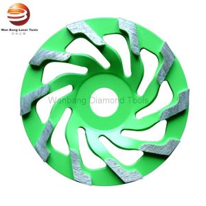 OEM 10 Teeth L Shape Segment Concrete Cutting Wheel for Grinder