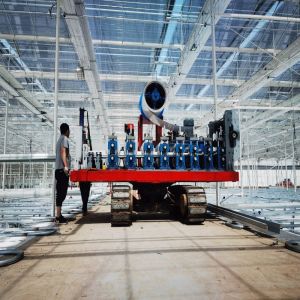 Greenhouse 5" Gutter Machine Rollforming Glazed Tile