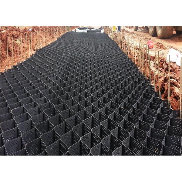 Quality Plastic Retaining Wall Geocell Hdpe 1.1mm - 1.8mm wholesale
