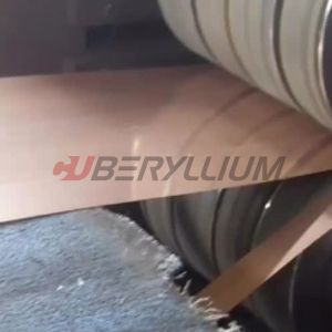 Qbe1.9Ti Beryllium Copper Alloy Strips 0.2mmx200mm High Strength