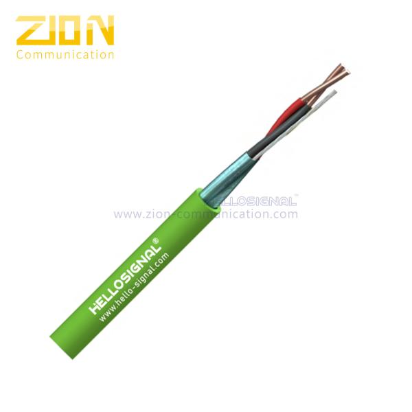 Quality 1 Pair LSZH Green Jacket 1mm Knx Cable wholesale