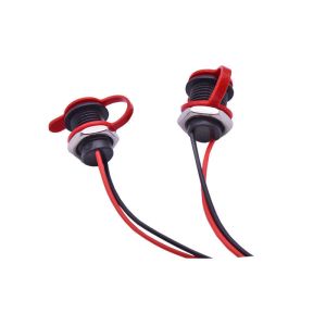 Custom Cable Mount USB Type C Jack Socket Threaded Panel Mounting USB C Female