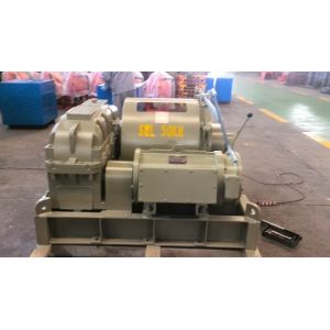 Cheap Adjustable Working Speed Electric Winch with Hydraulic Brake System and 55 KW-6 Electric Engine for sale
