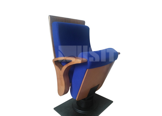 Quality 580mm Anti Rust Conference Hall Chair , Auditorium Seating With Single Air Regulator wholesale