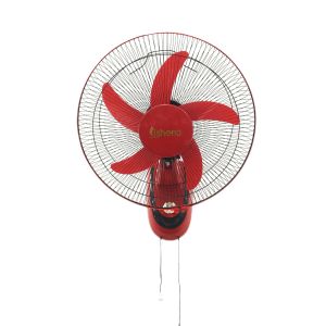 Remote Control 12V DC Wall Mounted Fan 16 Inch With Lithium Battery