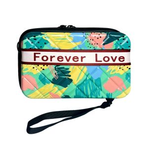 ASB+PC MATERIAL PORTABLE HARD SHELL MAKEUP BAG ONE SHOULDER PORTABLE STORAGE BAG