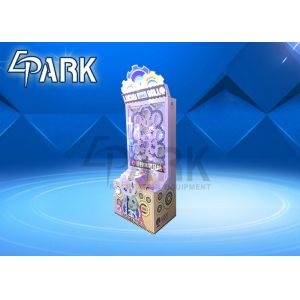 Coin Operated Lucky Lottery Ball Machine / Lottery Ticket Game Machine