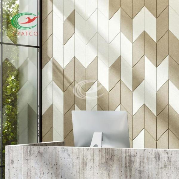 Multicolor Acoustic Tiles Decorative For Soundproofing Nontoxic