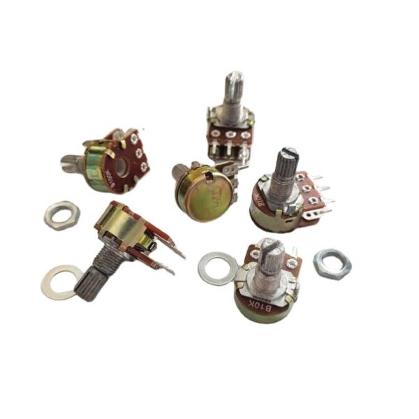 3Pin 6Pin B1K 2K 5K 10K 20K 50K 100K 500K 1M handle length 15mm 20mm WH148