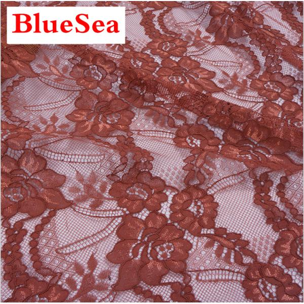 2017 Newest Fashion Cord French Lace Fabric with Different Color